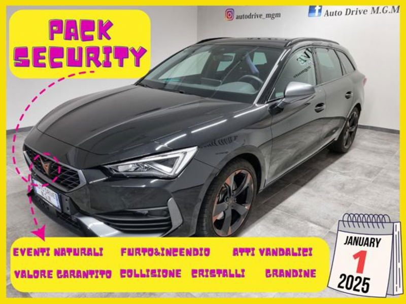 Cupra Leon Station Wagon Leon Sportstourer 2.0 tdi 4drive 150cv dsg del 2023 usata a Erba