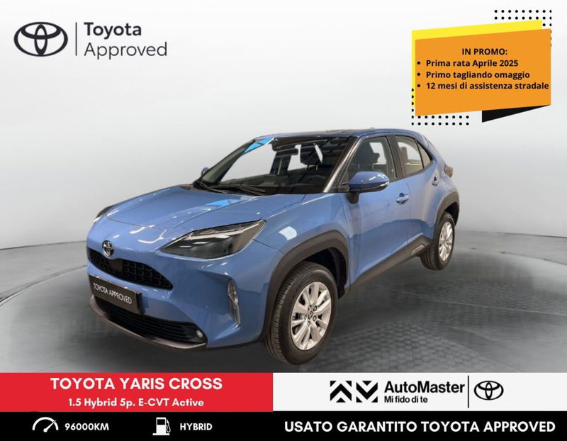 Toyota Yaris Cross 1.5 Hybrid 5p. E-CVT Active del 2022 usata a Ferrara