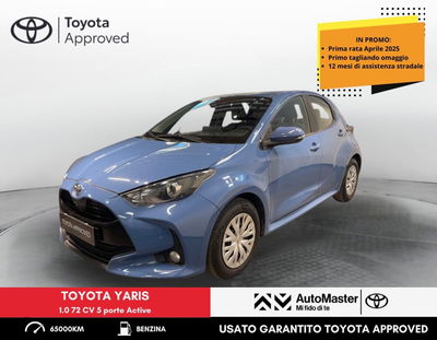 Toyota Yaris 1.0 72 CV 5 porte Active  del 2020 usata a Ferrara