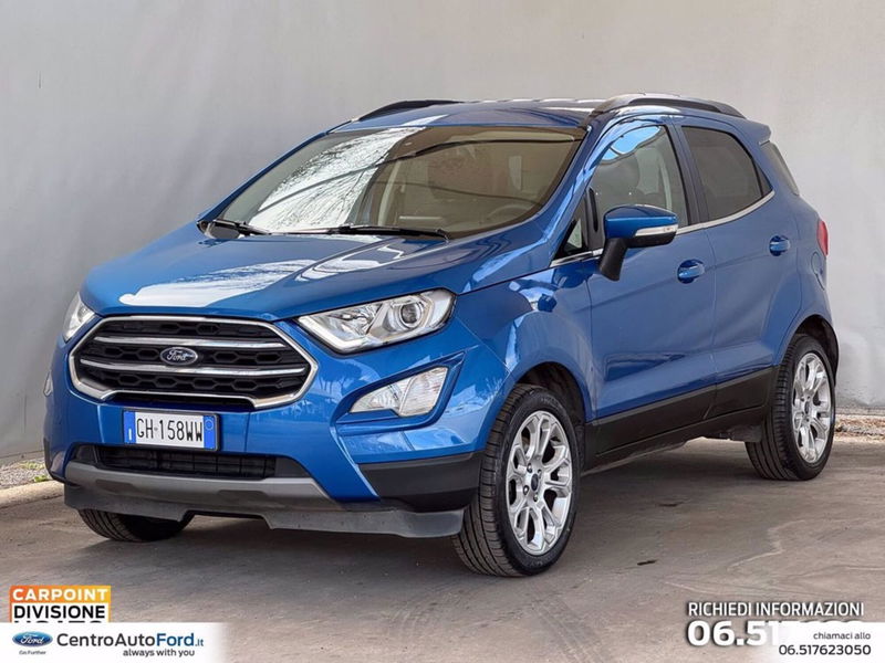 Ford EcoSport 1.0 EcoBoost 125 CV Titanium  del 2022 usata a Albano Laziale