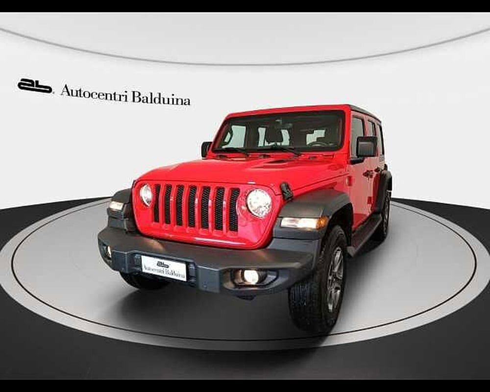 Jeep Wrangler Unlimited usata a Roma