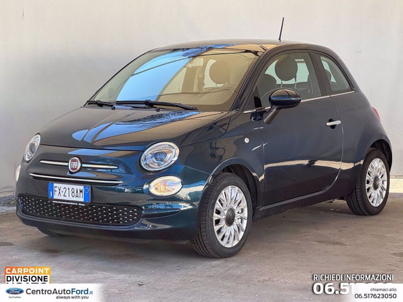 Fiat 500 1.2 Lounge  del 2019 usata a Albano Laziale