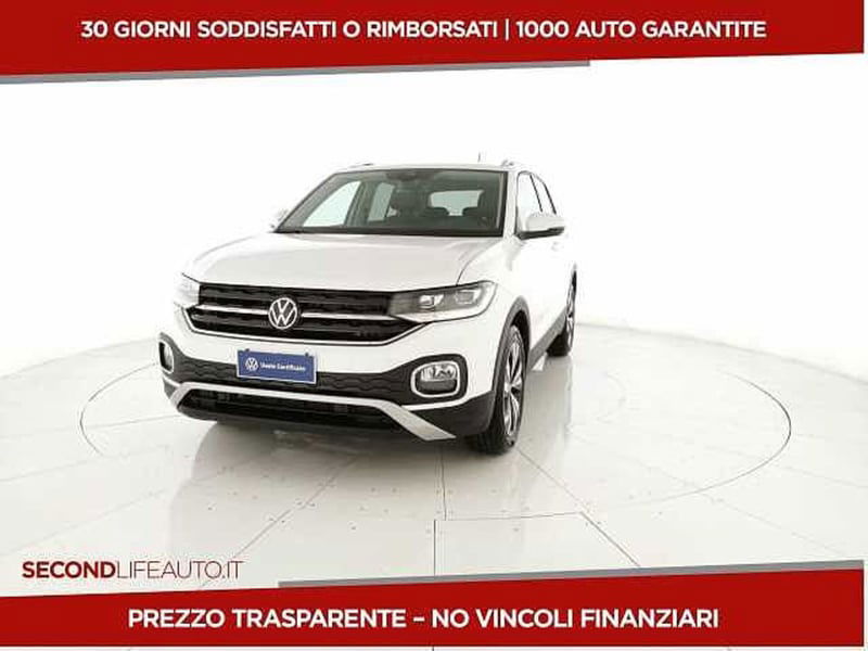 Volkswagen T-Cross 1.0 TSI 110 CV DSG Advanced del 2021 usata a San Giovanni Teatino