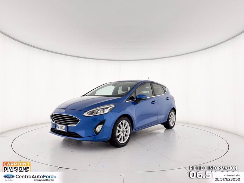 Ford Fiesta 1.0 EcoBoost 100CV 5 porte Titanium  del 2019 usata a Albano Laziale