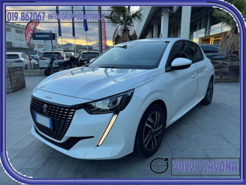 Peugeot 208 PureTech 100 Stop&amp;Start EAT8 5 porte Allure Pack  del 2021 usata a Savona