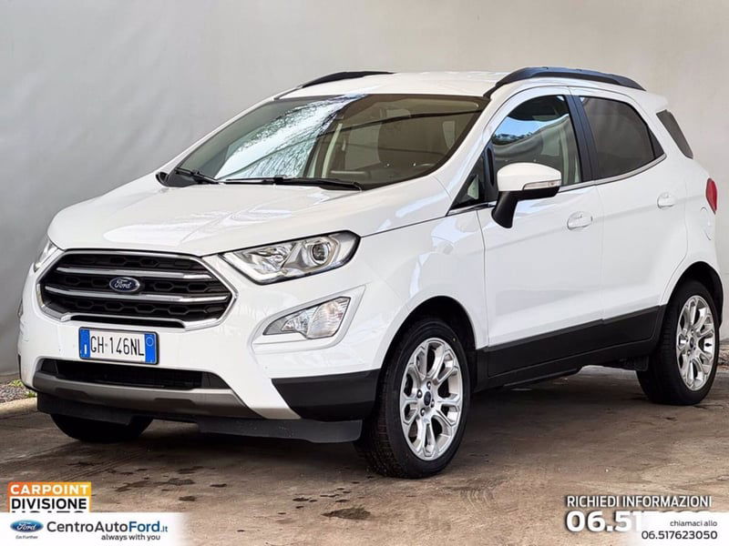 Ford EcoSport 1.0 EcoBoost 125 CV Titanium  del 2022 usata a Albano Laziale