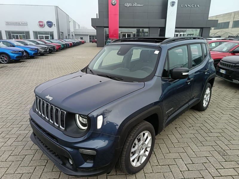 Jeep Renegade 1.3 t4 phev Altitude 4xe at6 del 2024 usata a Alessandria