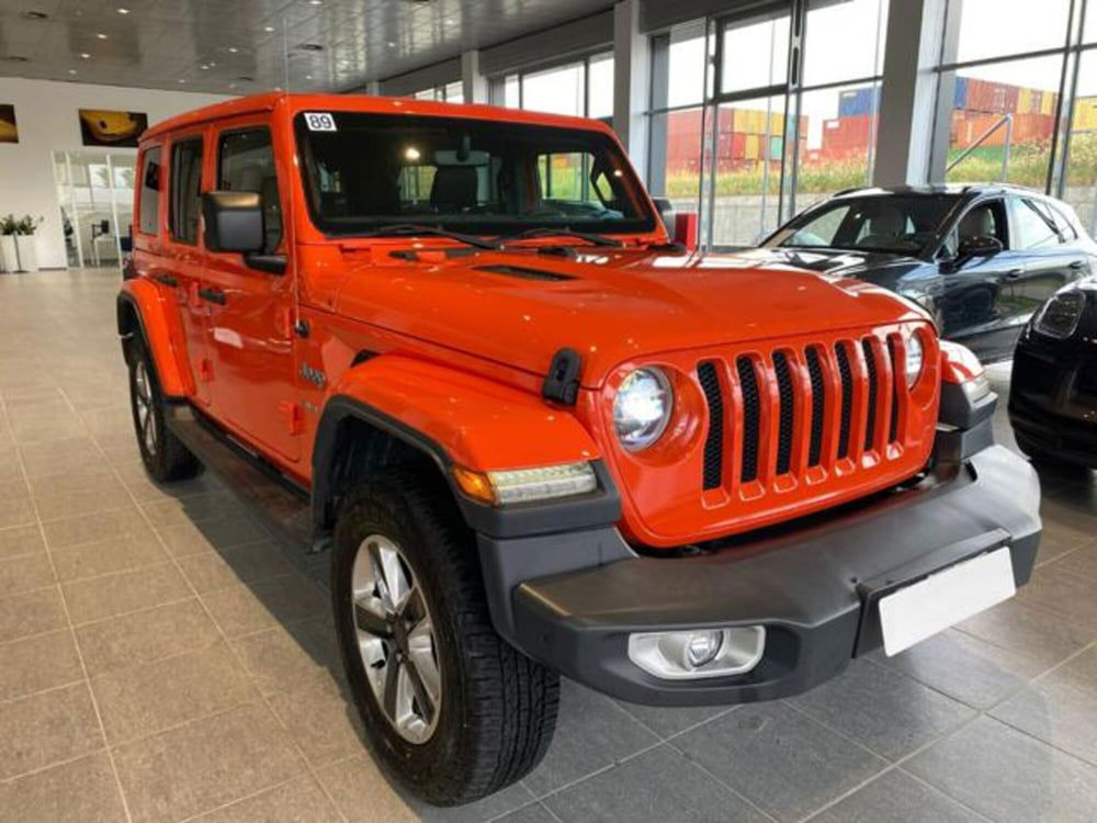 Jeep Wrangler Unlimited usata a Livorno (3)