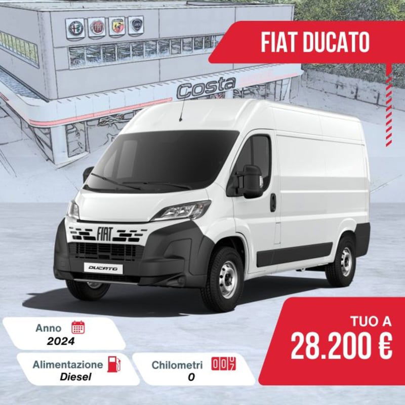 Fiat Ducato Furgone 35 2.2 Mjt 140CV AT9 PM-TM Maxi  nuova a Valdobbiadene