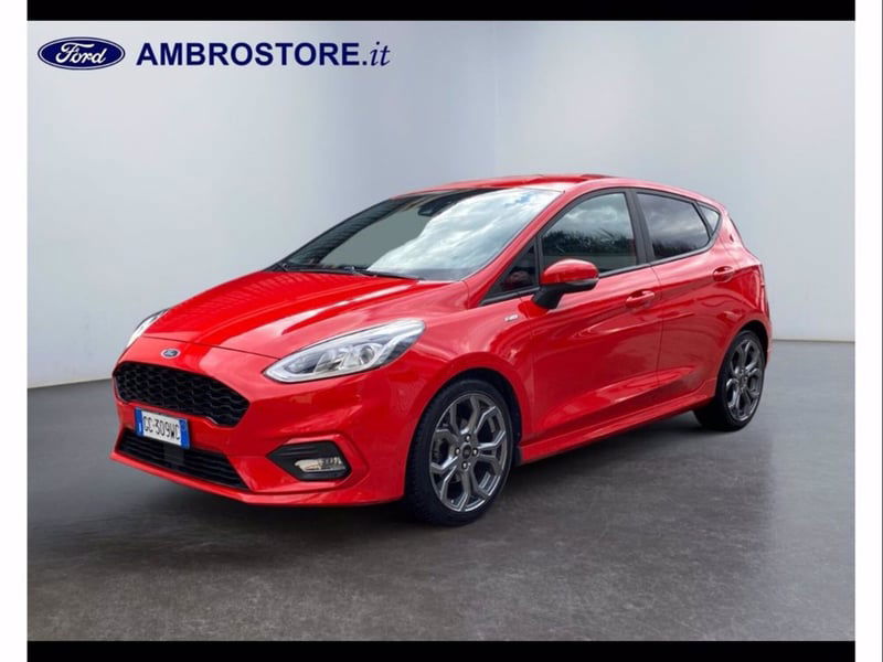 Ford Fiesta 1.0 Ecoboost Hybrid 125 CV DCT 5 porte ST-Line  del 2020 usata a Milano