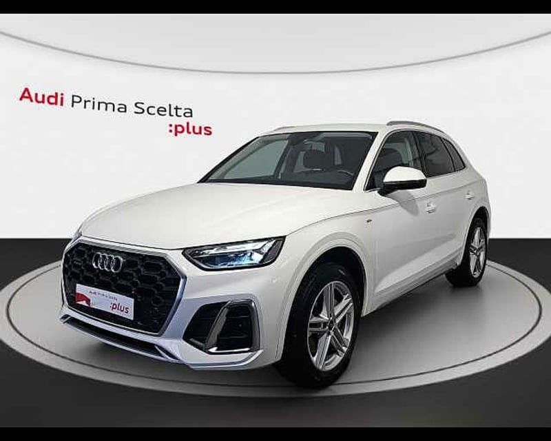 Audi Q5 45 2.0 tfsi mhev 12V S line quattro s-tronic del 2022 usata a Roma