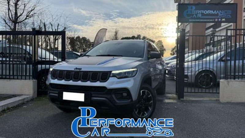 Jeep Compass 1.3 T4 240CV PHEV AT6 4xe Red del 2021 usata a Roma