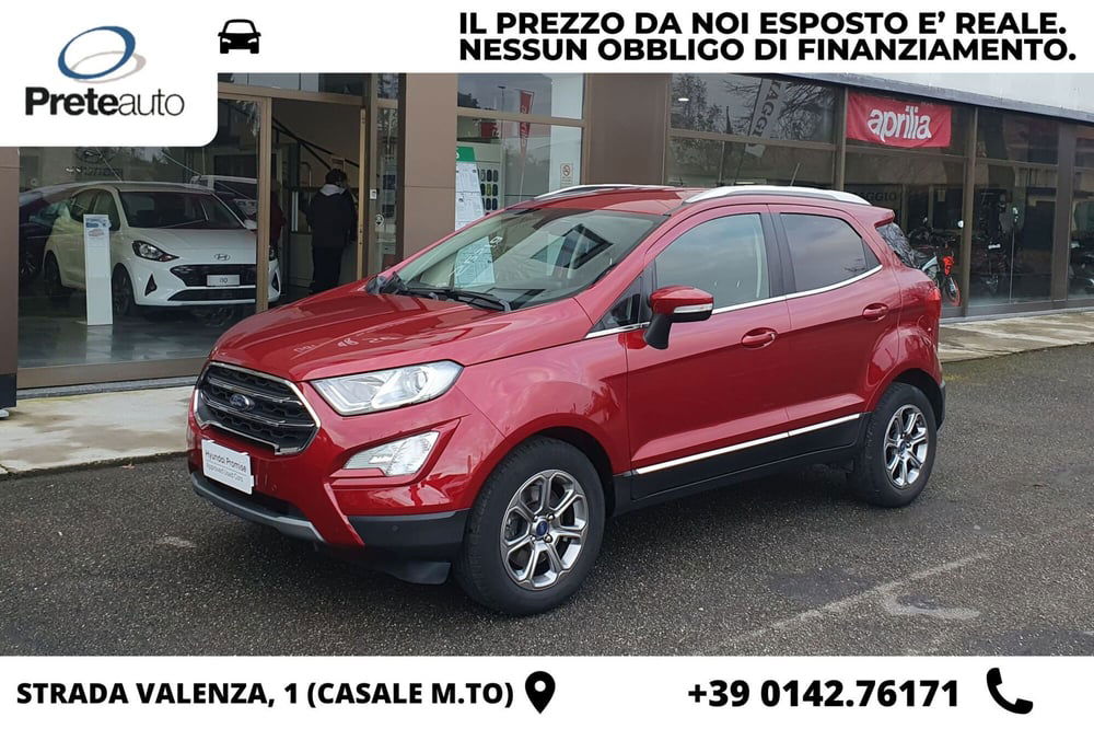 Ford EcoSport usata a Vercelli