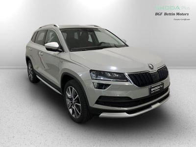 Skoda Karoq 2.0 TDI EVO SCR 4x4 DSG Scout del 2021 usata a Piove di Sacco