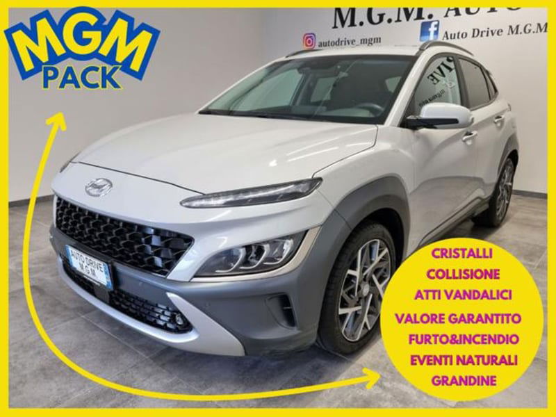 Hyundai Kona HEV 1.6 DCT XLine del 2021 usata a Erba