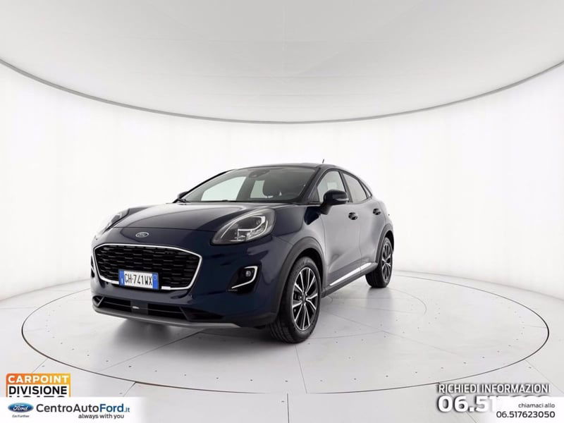 Ford Puma 1.0 ecoboost h Titanium 125cv del 2022 usata a Albano Laziale