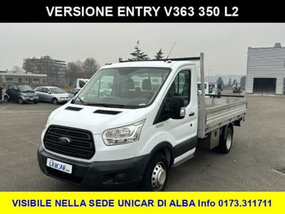 Ford Transit Telaio 350 2.2TDCi 125CV PM 4WD Cabinato Entry del 2014 usata a Alba