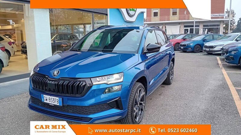 Skoda Karoq 2.0 TDI EVO SCR 4x4 DSG SportLine  nuova a Piacenza