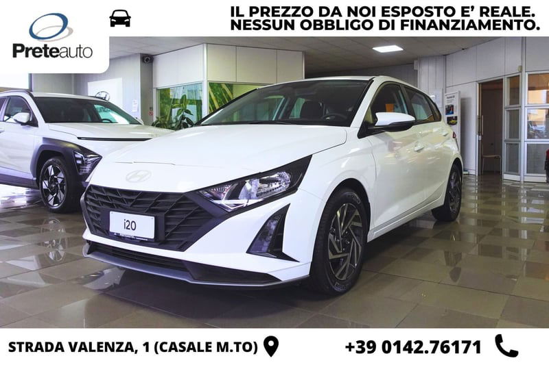 Hyundai i20 1.2 MPI MT ConnectLine  nuova a Caresanablot