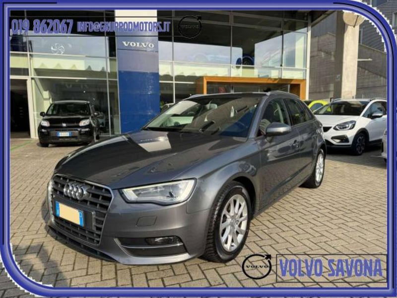 Audi A3 Sportback 1.6 TDI Business  del 2015 usata a Savona