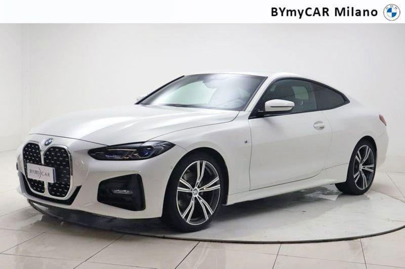 BMW Serie 4 Coupé 420d Coupe mhev 48V xdrive MSport auto del 2021 usata a San Donato Milanese