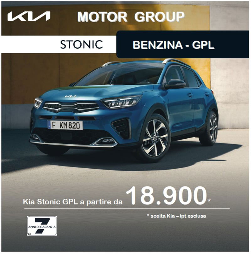 Kia Stonic 1.2 mpi Urban gpl 82cv nuova a Casamarciano