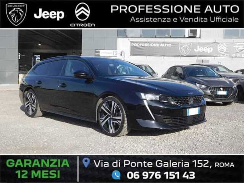 Peugeot 508 SW BlueHDi 130 Stop&Start EAT8 GT Line del 2020 usata a Roma