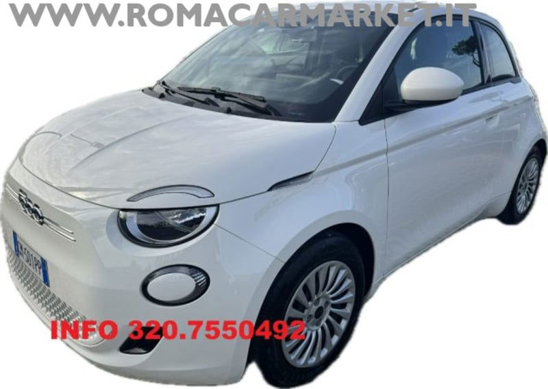 Fiat 500e Icon Berlina 42 kWh del 2023 usata a Roma
