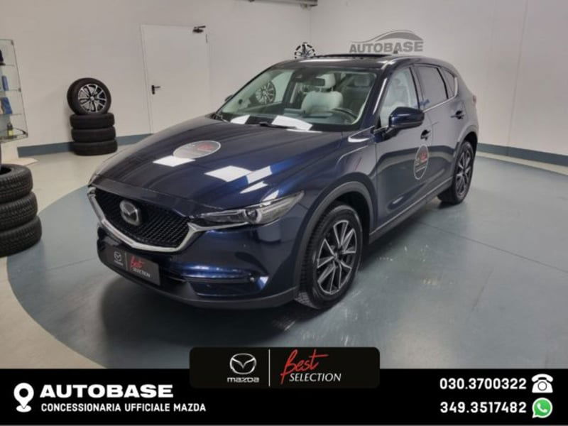 Mazda CX-5 2.2L Skyactiv-D 175 CV AWD Exclusive del 2017 usata a Brescia