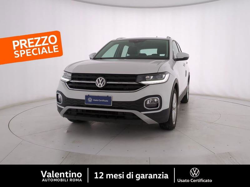 Volkswagen T-Cross 1.0 TSI 115 CV DSG Advanced BMT del 2019 usata a Roma