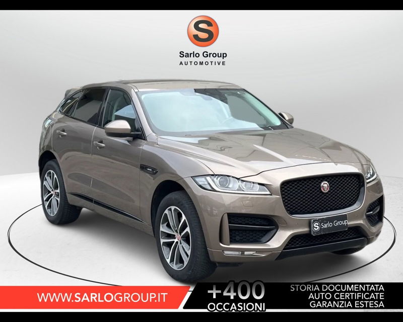 Jaguar F-Pace 2.0 D 180 CV AWD aut. R-Sport del 2017 usata a Belluno