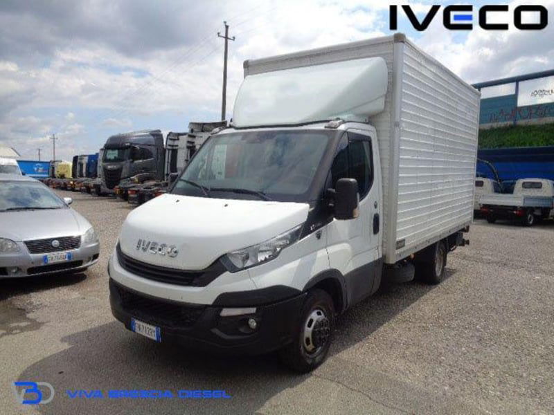 Iveco Daily Telaio 35C14 BTor 2.3 HPT PC-RG Cabinato del 2018 usata a Castegnato
