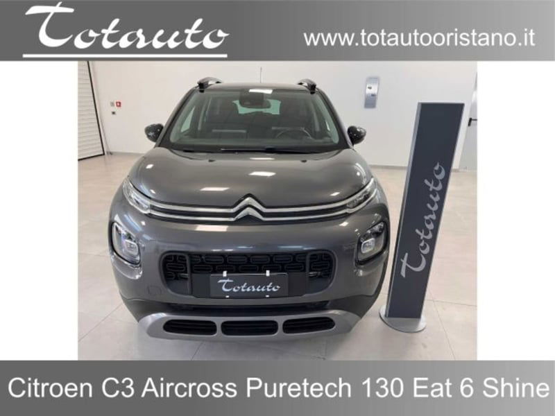 Citroen C3 Aircross PureTech 130 S&S EAT6 Shine del 2020 usata a Ghilarza