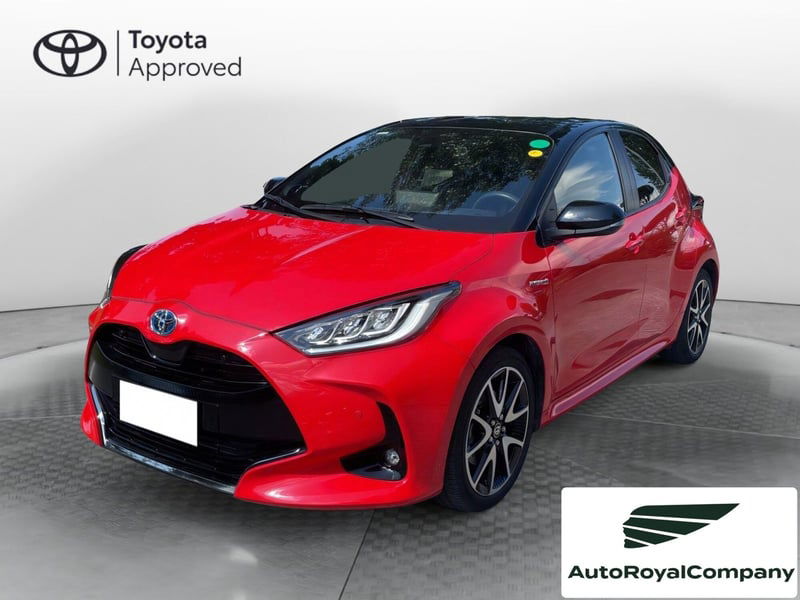 Toyota Yaris 1.5 Hybrid 5 porte Premiere del 2021 usata a Roma