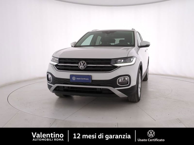 Volkswagen T-Cross 1.0 TSI 110 CV DSG Advanced del 2021 usata a Roma