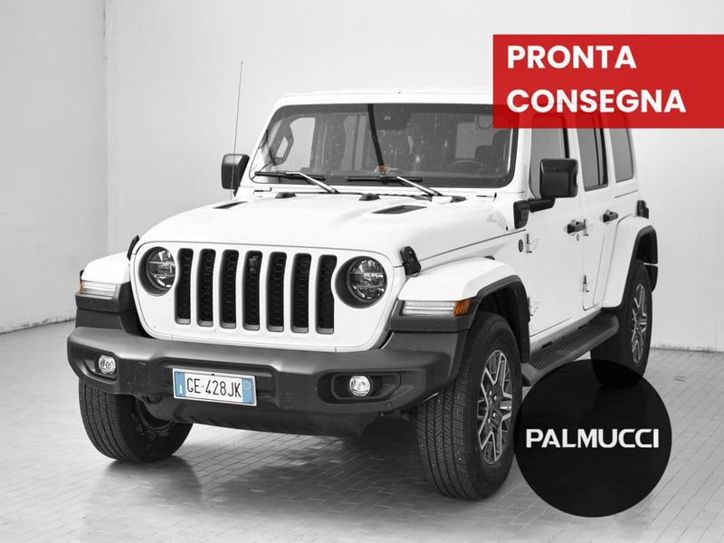 Jeep Wrangler Unlimited 2.0 atx phev Sahara 4xe auto del 2021 usata a Prato