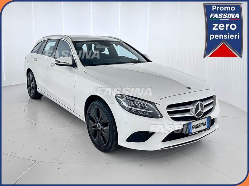 Mercedes-Benz Classe C Station Wagon 220 d 4Matic Auto Sport del 2020 usata a Milano