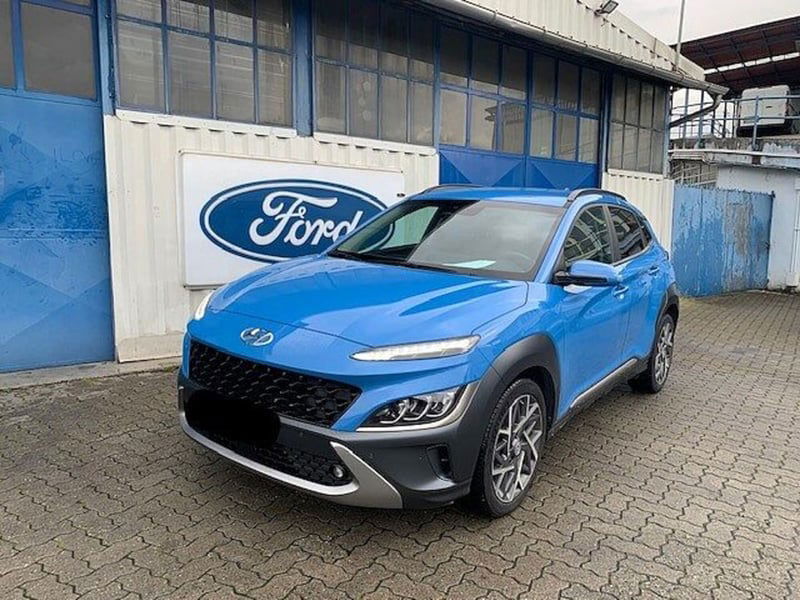 Hyundai Kona 1.6 T-GDI 4WD DCT XPrime del 2021 usata a Pavone Canavese