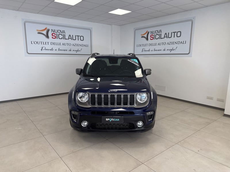 Jeep Renegade 1.6 Mjt 120 CV Limited del 2019 usata a Carini