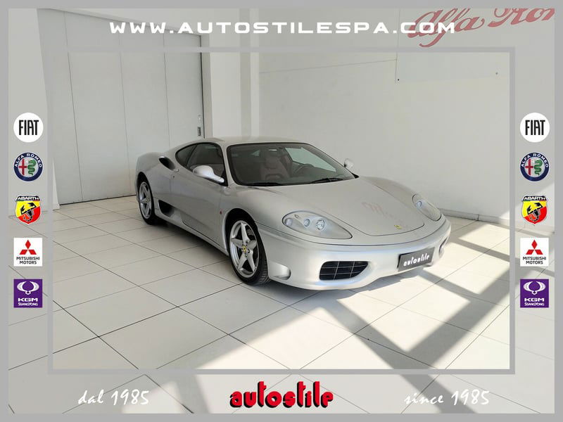 Ferrari 360 Coupé Modena F1 del 1999 usata a Scandiano
