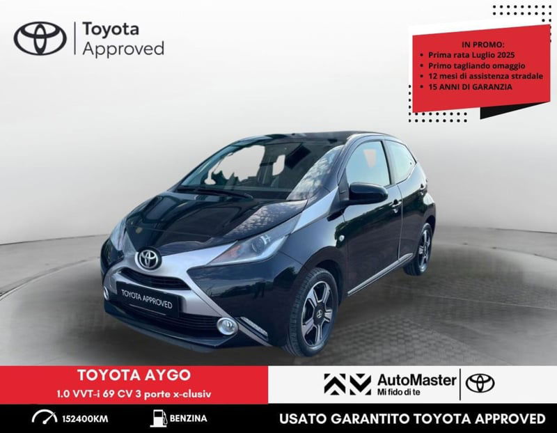 Toyota Aygo 1.0 VVT-i 69 CV 3 porte x-clusiv del 2015 usata a Rovigo
