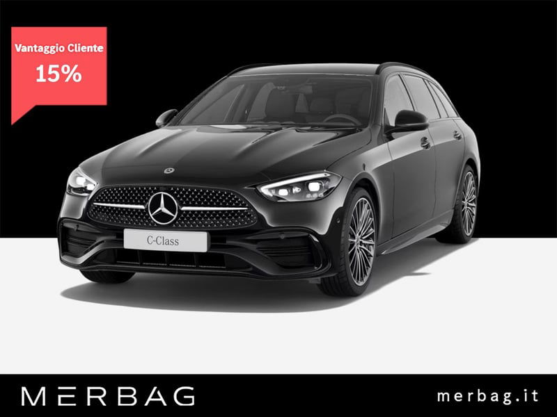 Mercedes-Benz Classe C Station Wagon 220 d mhev Travel Edition 4matic 200cv auto nuova a Monza