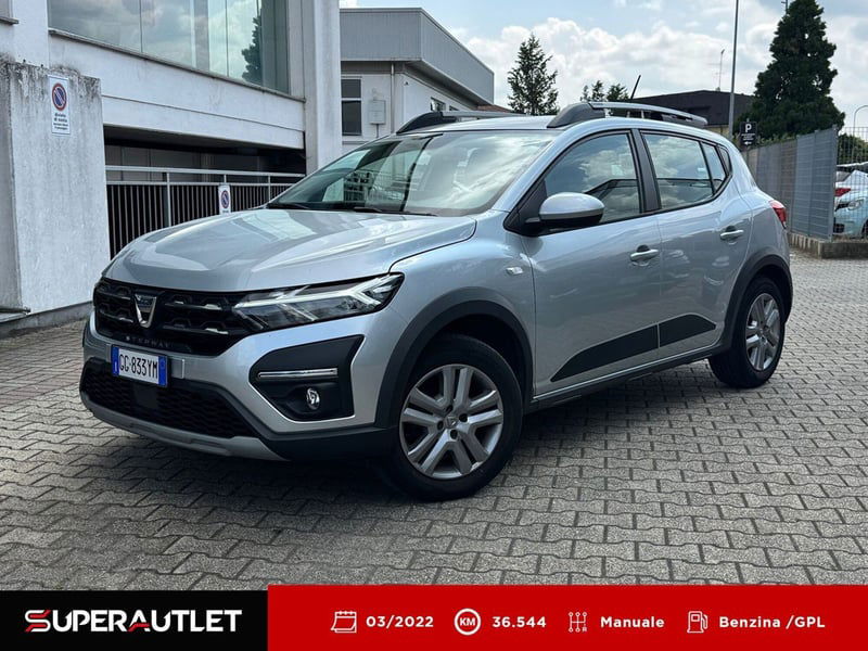 Dacia Sandero Stepway 1.0 TCe ECO-G Comfort del 2022 usata a Vigevano