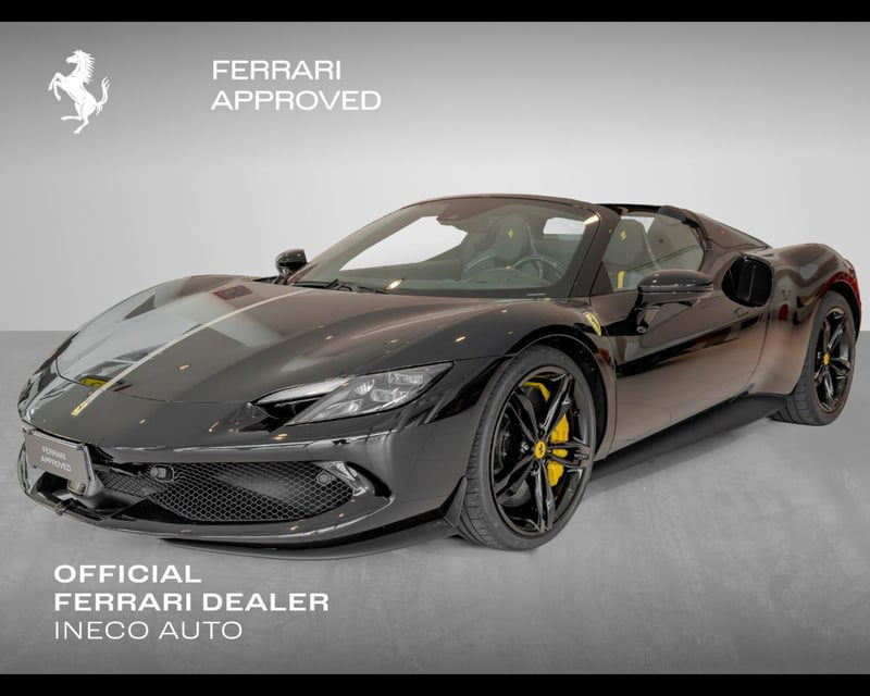 Ferrari 296 Spider 3.0 GTS del 2024 usata a Padova
