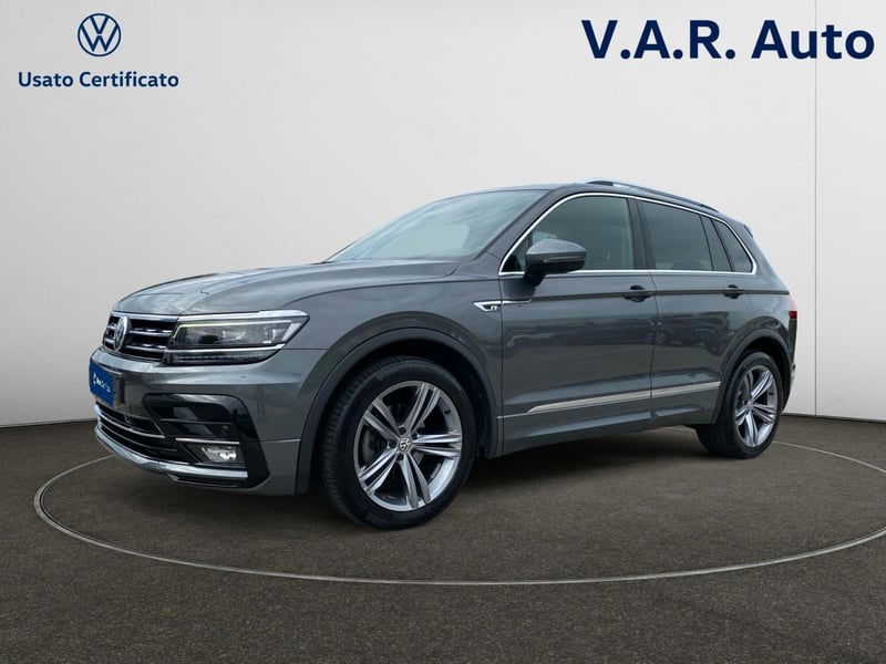 Volkswagen Tiguan 2.0 TDI 150 CV SCR DSG 4MOTION R-Line del 2020 usata a Imola