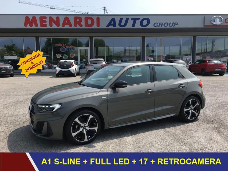 Audi A1 Sportback 25 TFSI S line edition del 2022 usata a Bernezzo