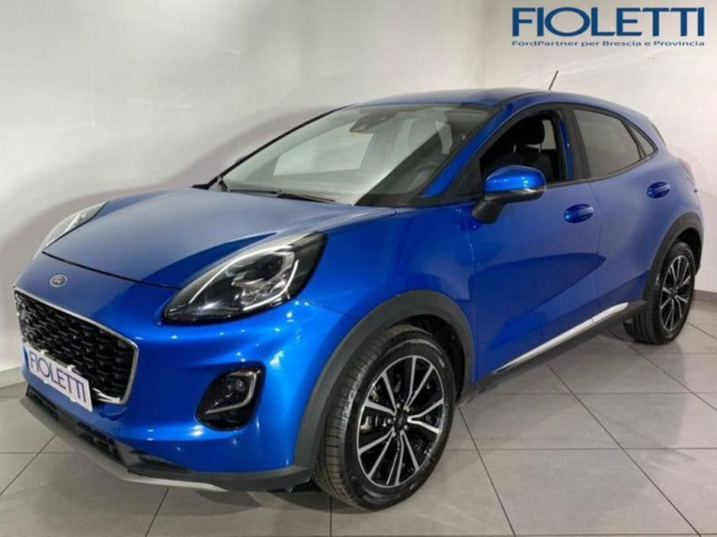 Ford Puma 1.0 EcoBoost 125 CV S&S Titanium del 2023 usata a Concesio