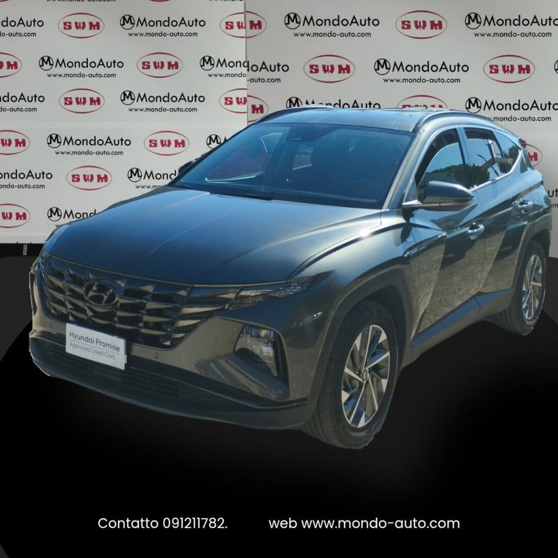 Hyundai Tucson 1.6 t-gdi 48V Xline 2wd dct del 2023 usata a Palermo