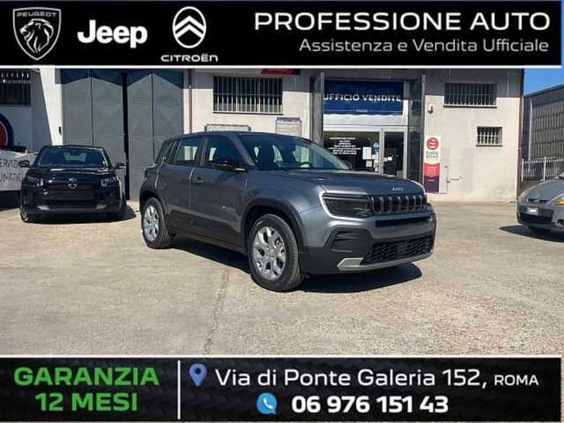 Jeep Avenger 1.2 turbo Altitude fwd 100cv nuova a Roma