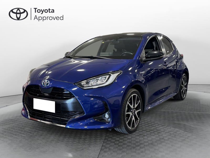 Toyota Yaris 1.5 Hybrid 5 porte Lounge del 2021 usata a Brescia